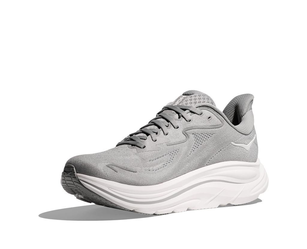HOKA Men's Clifton 10 - STELLAR GREY / STARDUST (Wide)