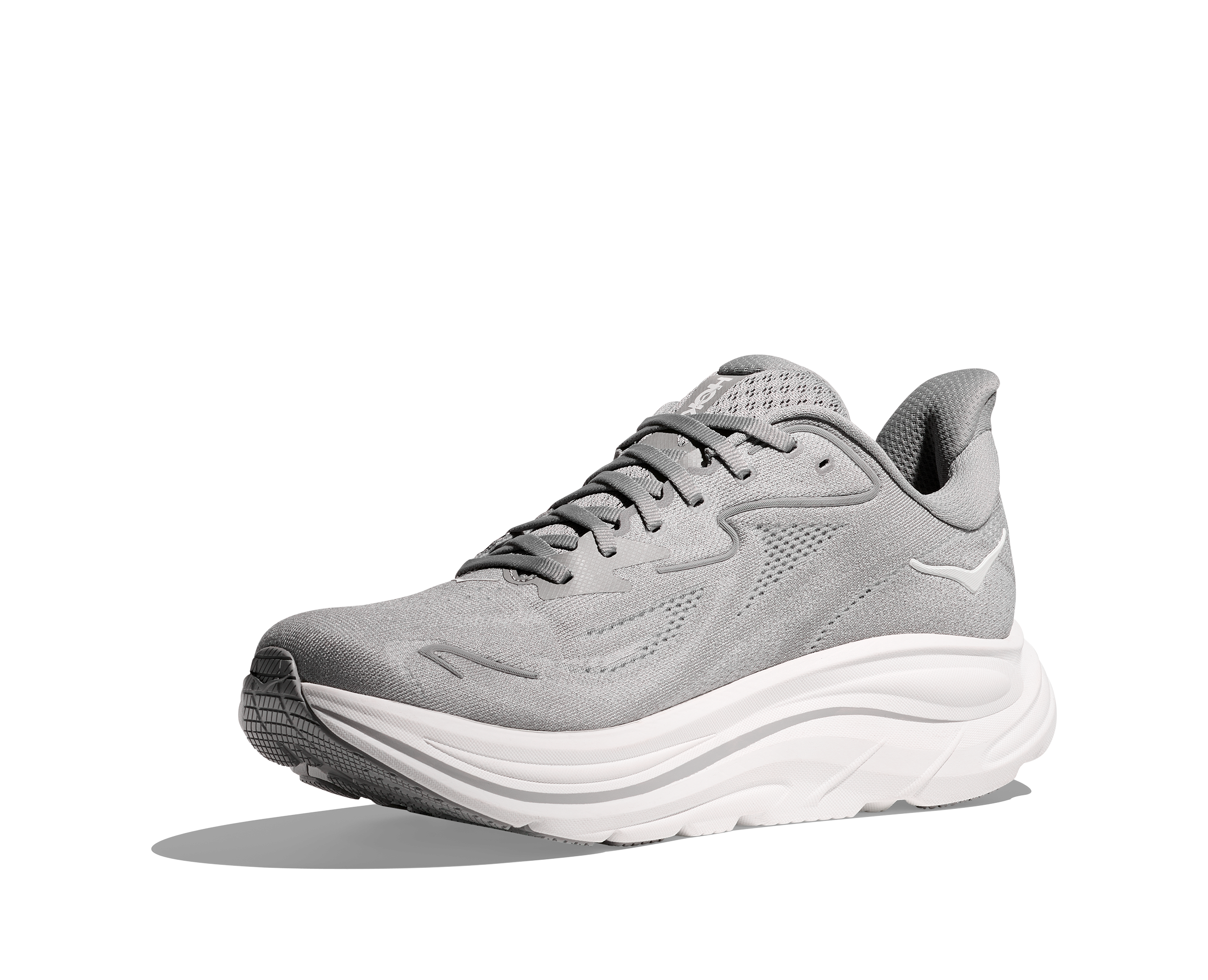 HOKA Men's Clifton 10 - STELLAR GREY / STARDUST (Wide)