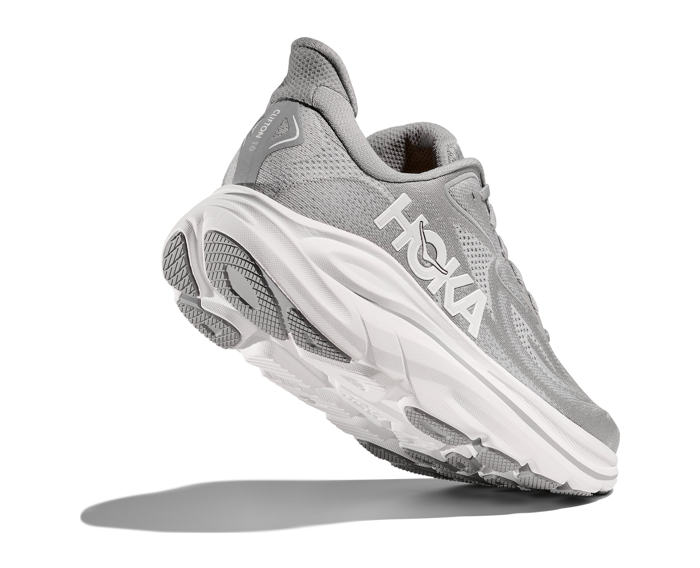 HOKA Men's Clifton 10 - STELLAR GREY / STARDUST (Wide)