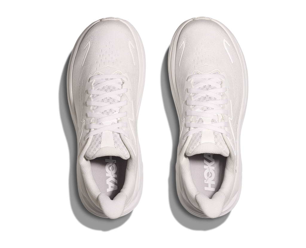 HOKA Men's Clifton 10 - WHITE / WHITE