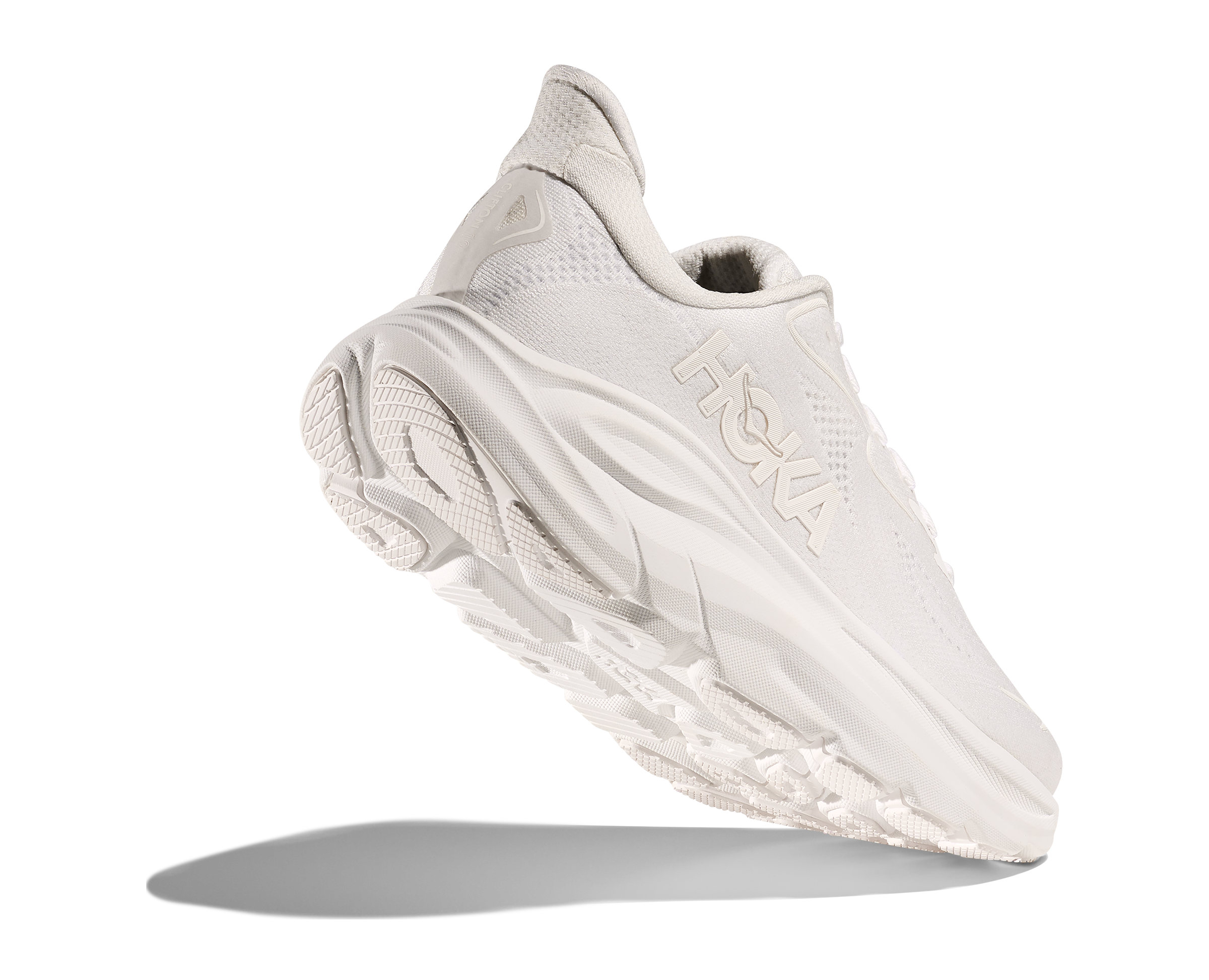 HOKA Men's Clifton 10 - WHITE / WHITE
