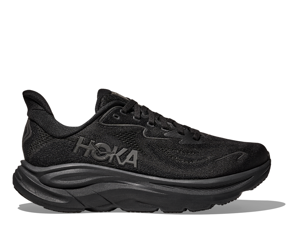 HOKA Women's Clifton 10 - BLACK / BLACK