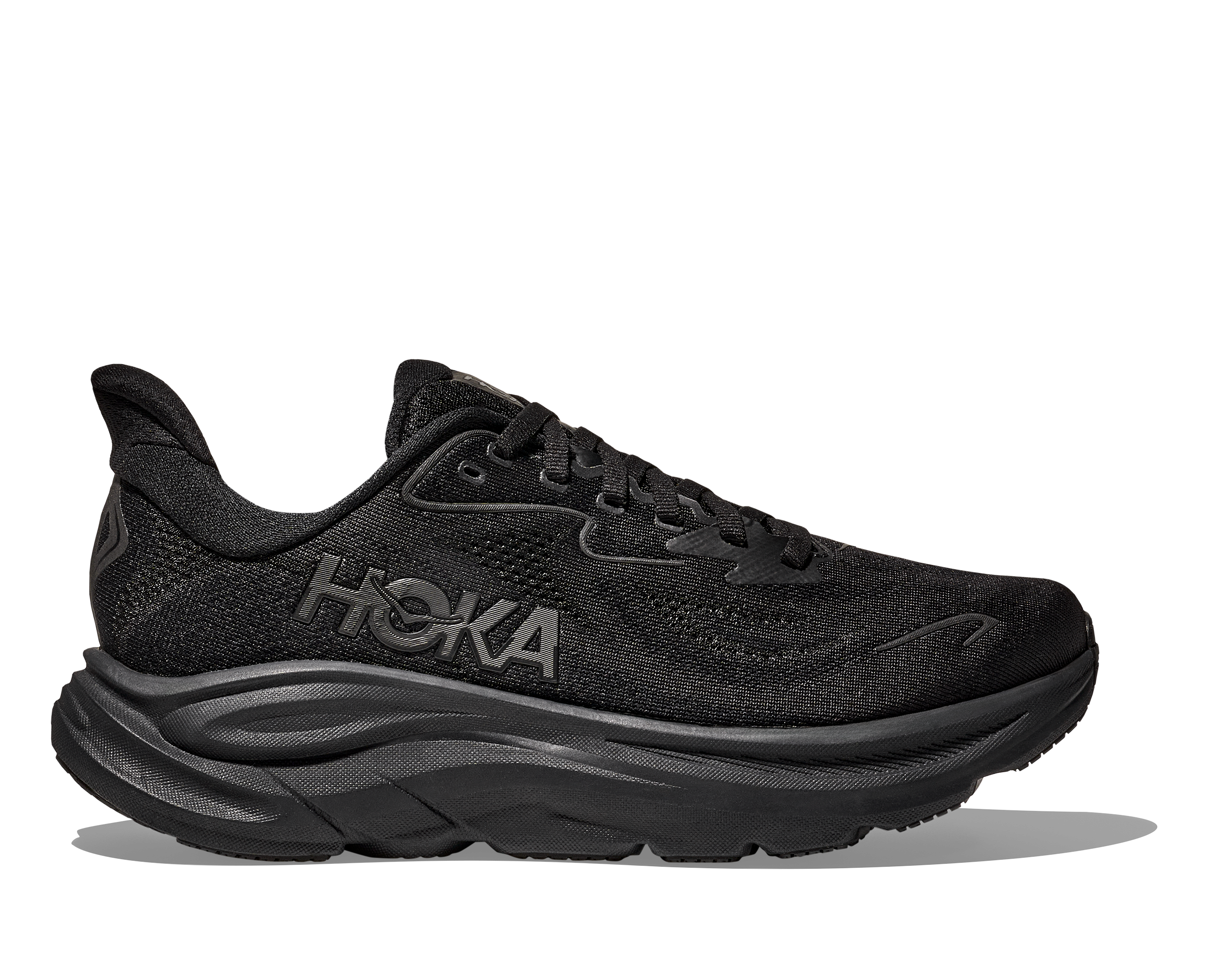 HOKA Women's Clifton 10 - BLACK / BLACK