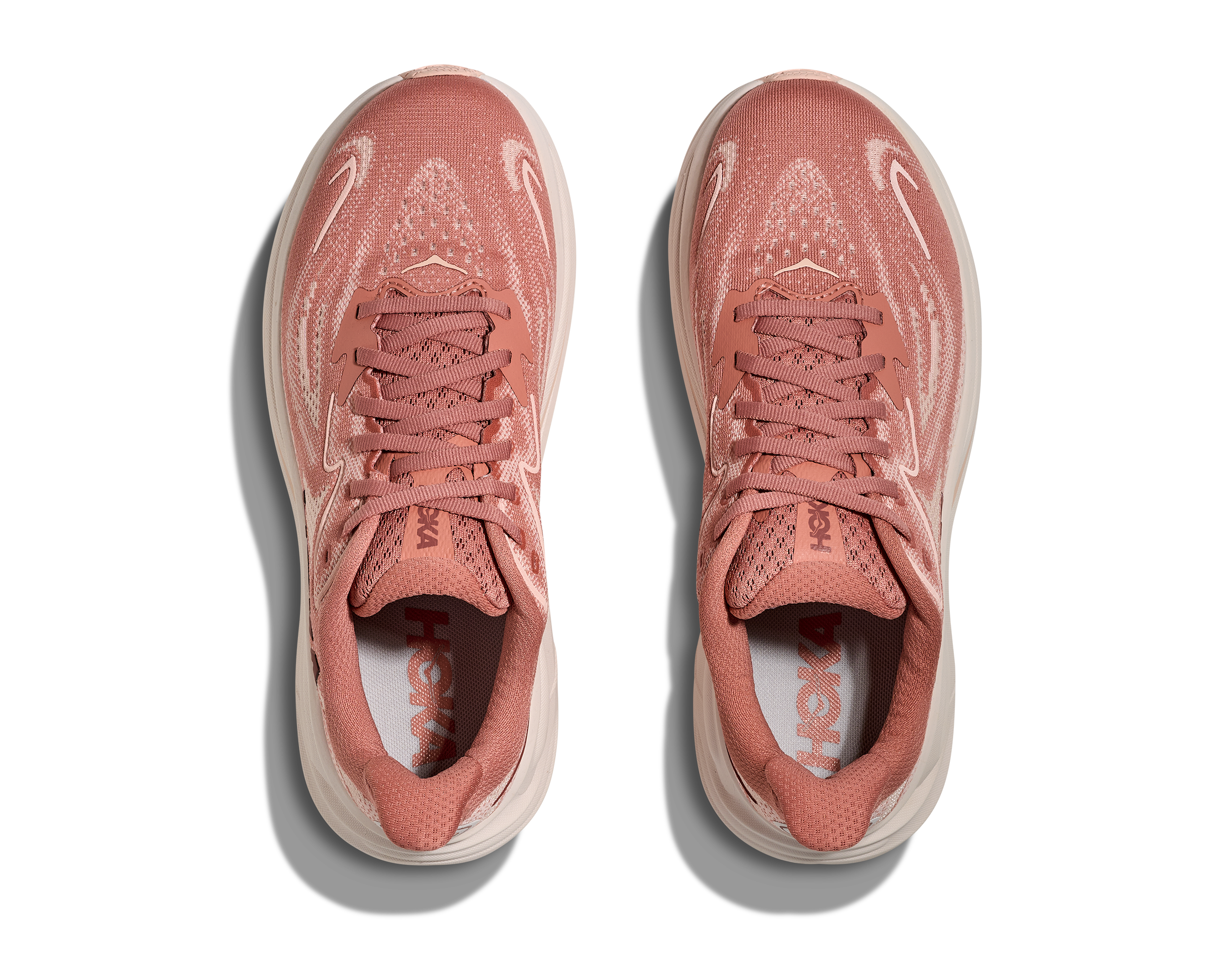 HOKA Women's Clifton 10 - BLUSH / ROSE LATTE