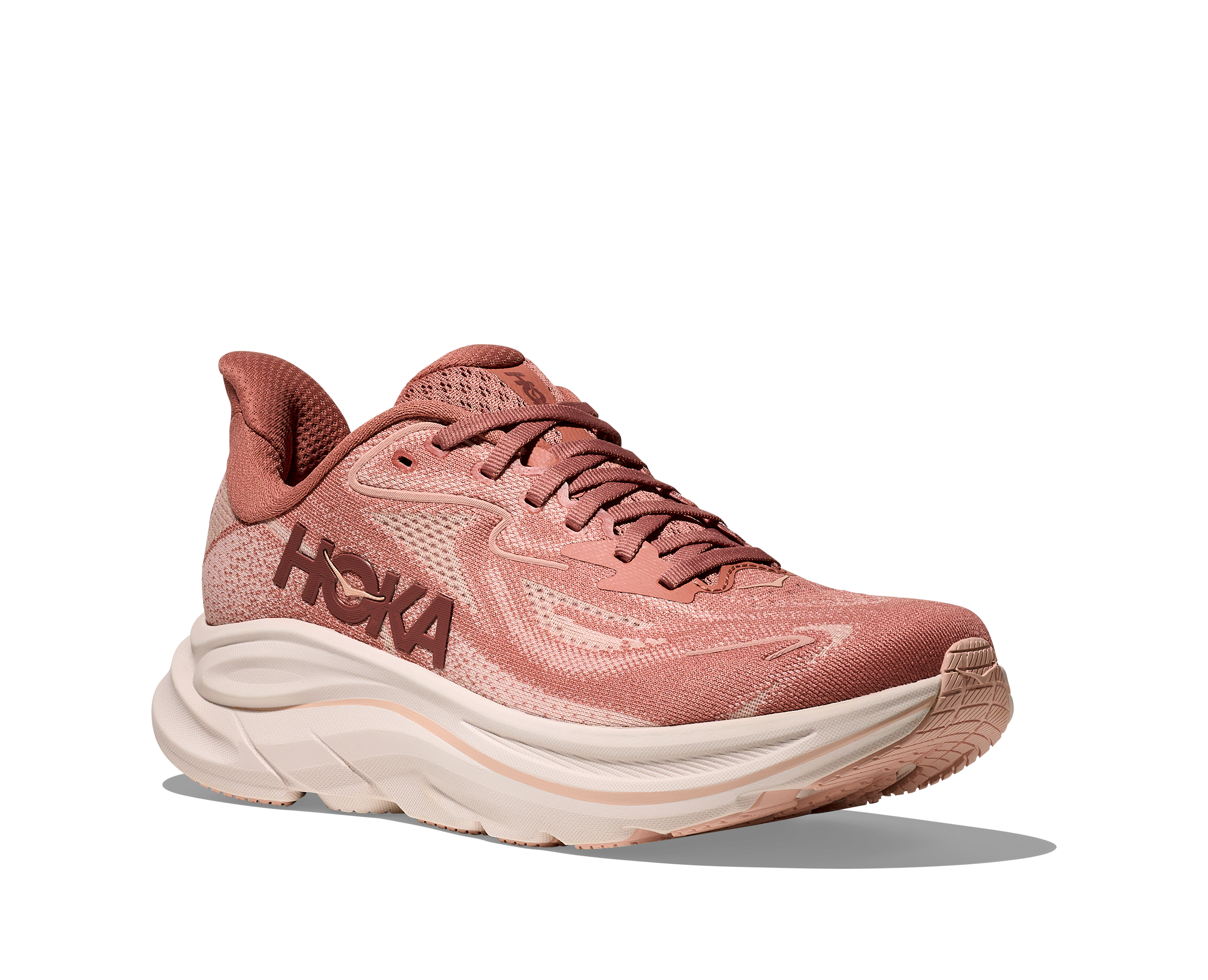 HOKA Women's Clifton 10 - BLUSH / ROSE LATTE