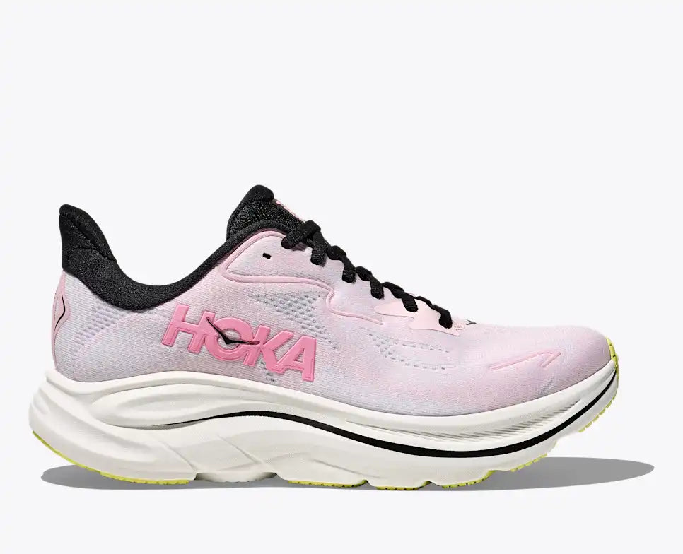 HOKA Women's Clifton 10 - CARNATION / STARLIGHT GLOW (Wide)