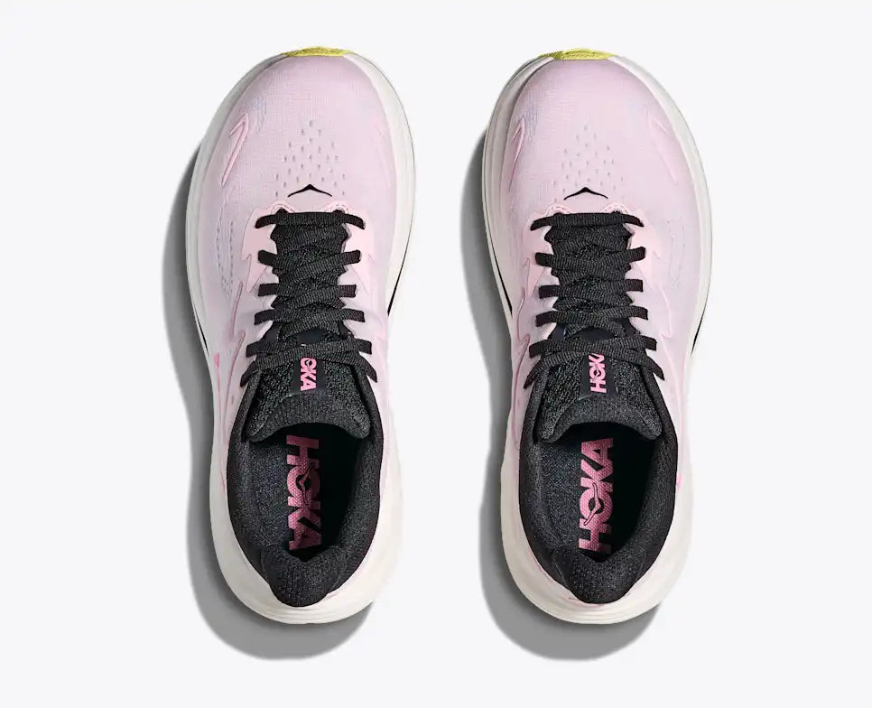 HOKA Women's Clifton 10 - CARNATION / STARLIGHT GLOW (Wide)