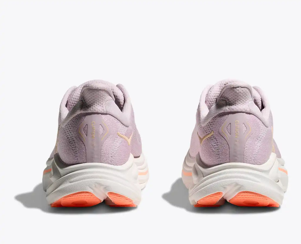 HOKA Women's Clifton 10 - LILAC CREAM / TANGERINE GLOW