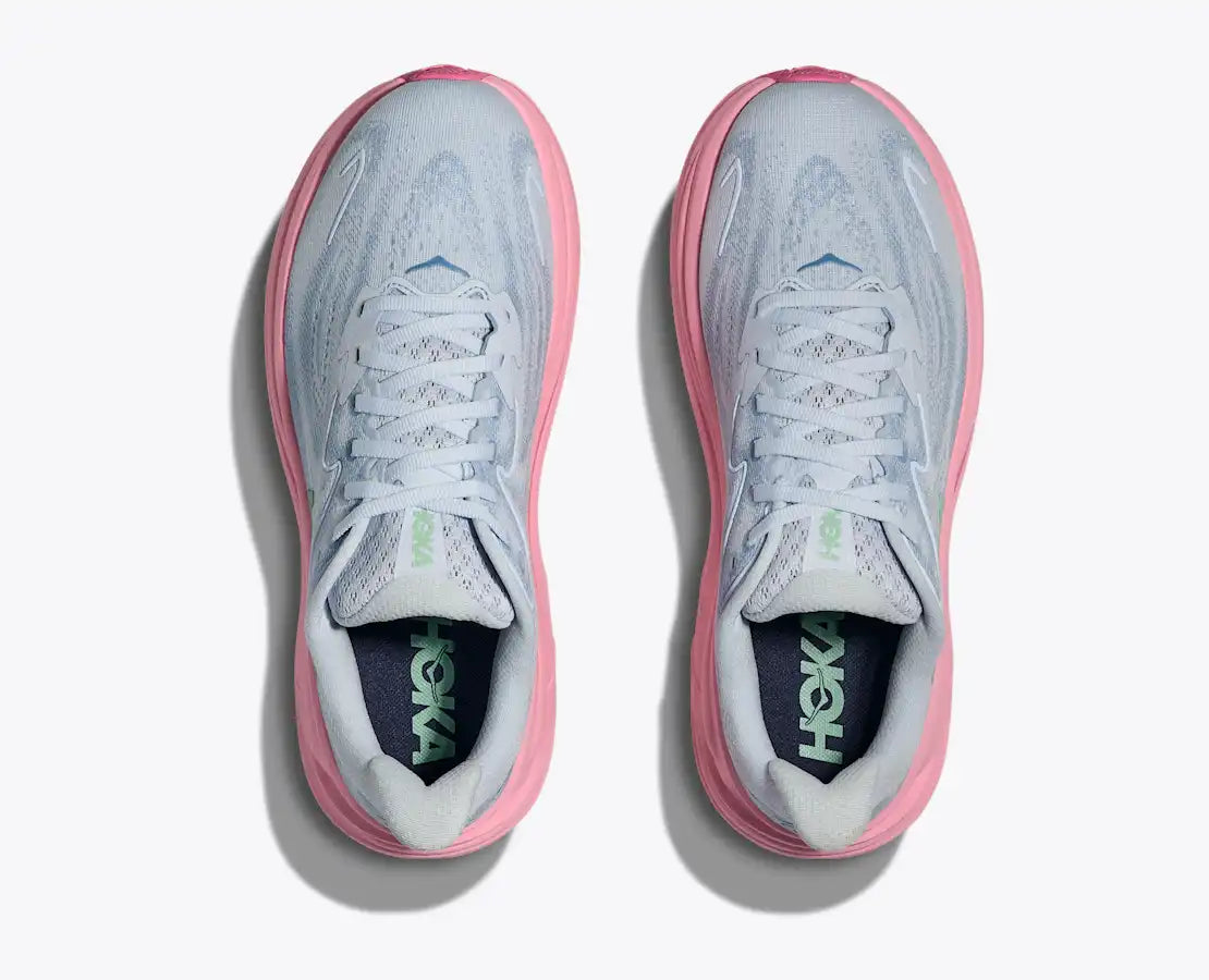 HOKA Women's Clifton 10 - OVERCAST / PETAL (Wide)