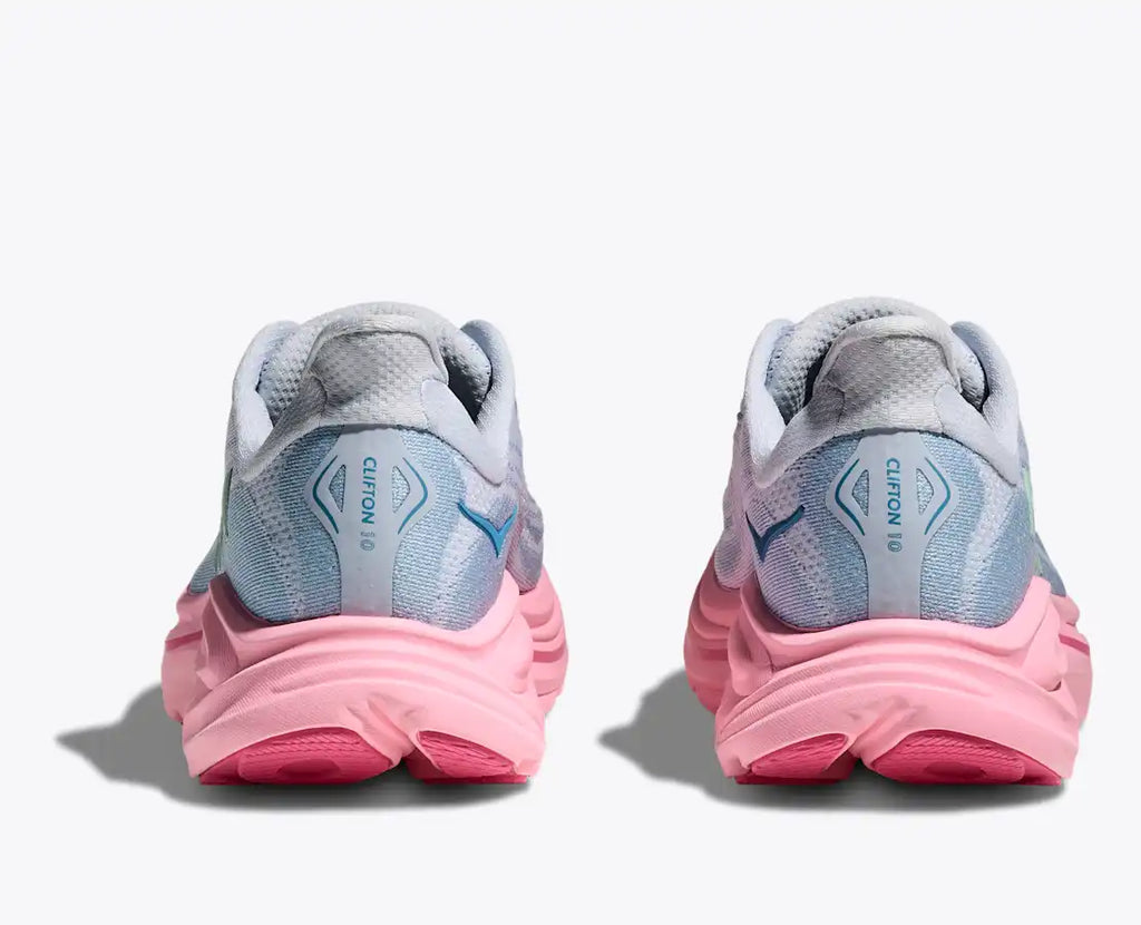 HOKA Women's Clifton 10 - OVERCAST / PETAL (Wide)