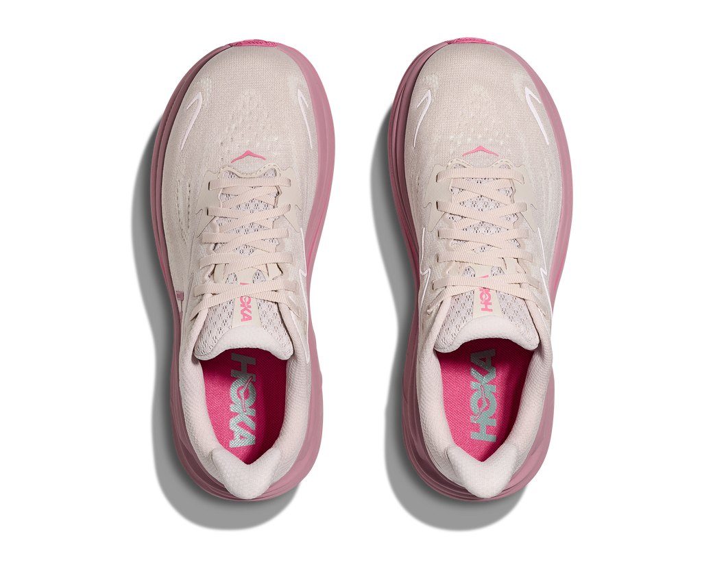 HOKA Women's Clifton 10 - ROSE CREAM / DRIED ROSE