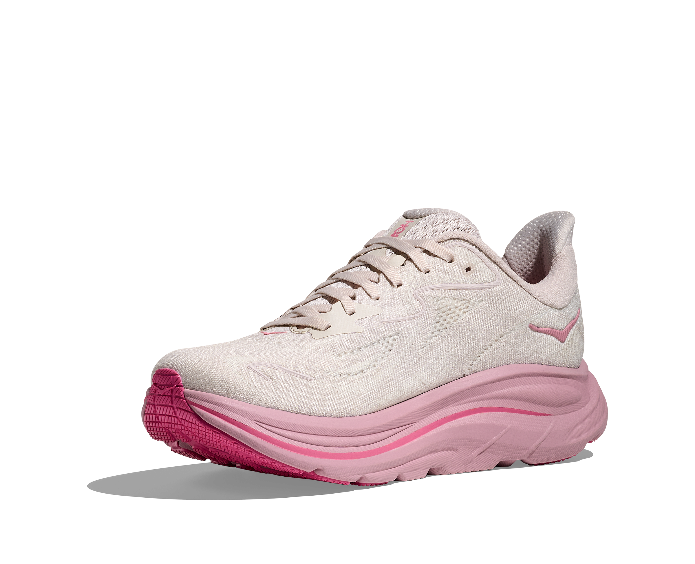 HOKA Women's Clifton 10 - ROSE CREAM / DRIED ROSE