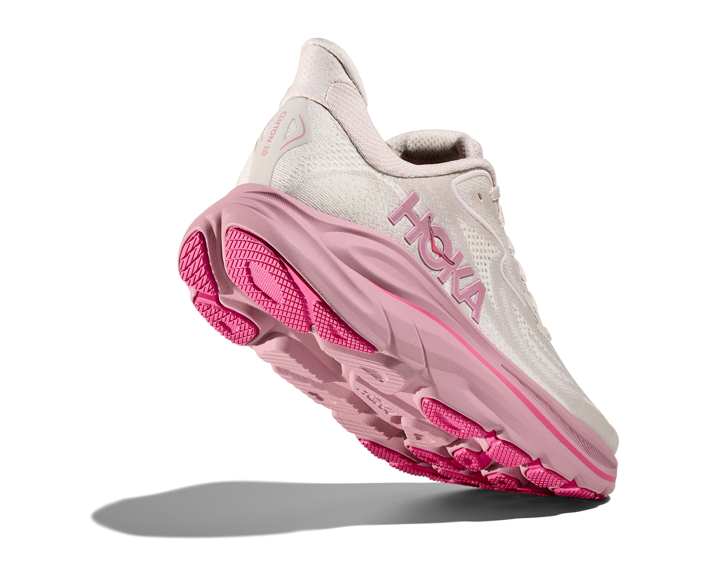 HOKA Women's Clifton 10 - ROSE CREAM / DRIED ROSE