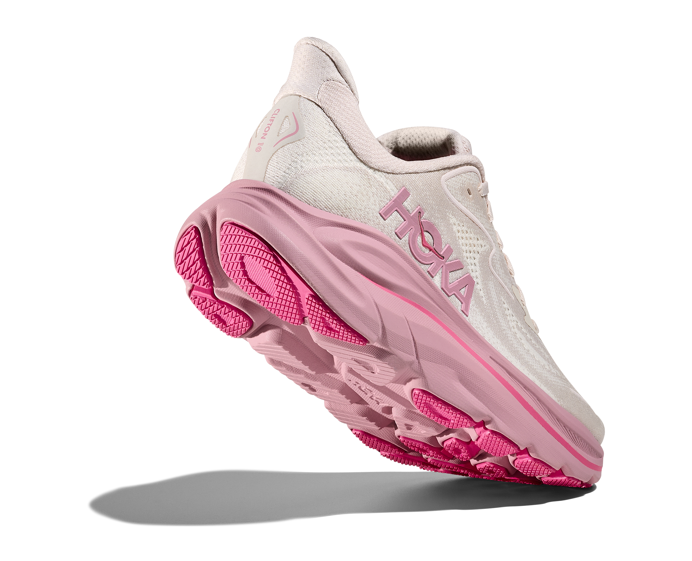HOKA Women's Clifton 10 - ROSE CREAM / DRIED ROSE