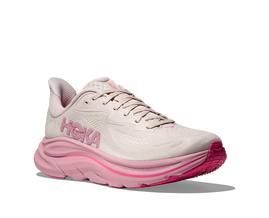 HOKA Women's Clifton 10 - ROSE CREAM / DRIED ROSE