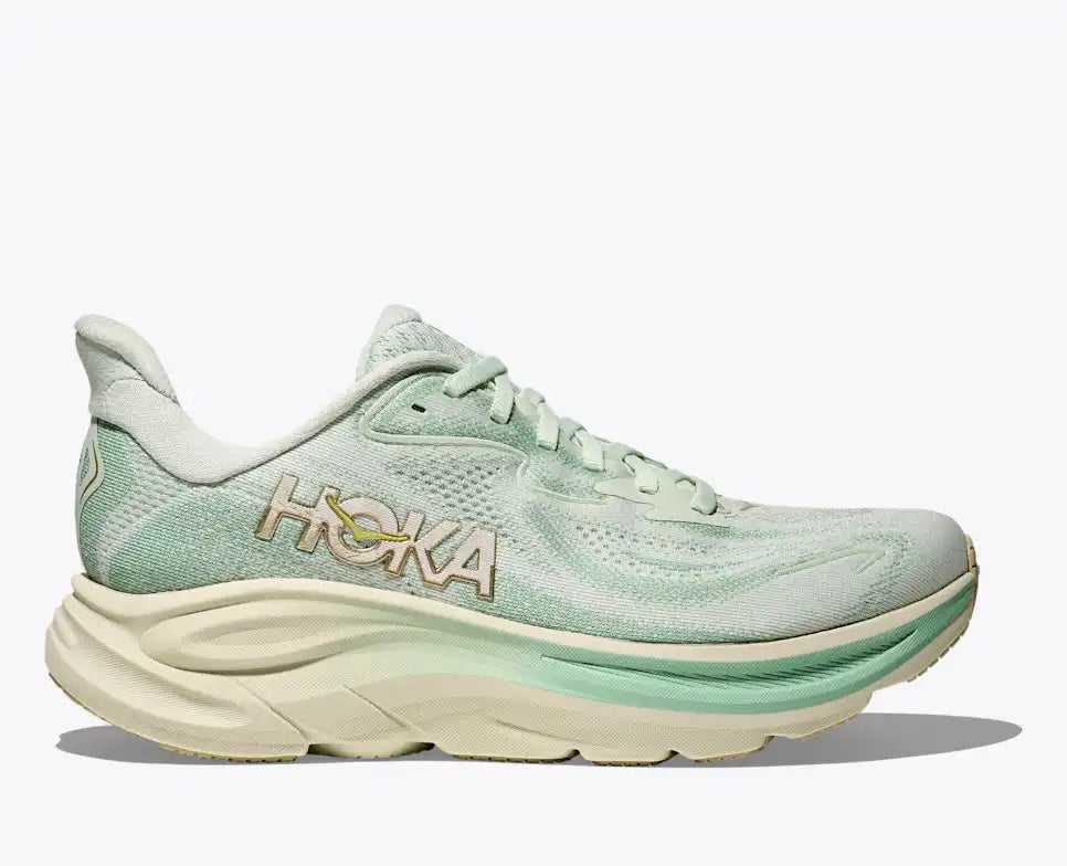HOKA Women's Clifton 10 - SEA GLASS / JADEITE (Wide)