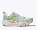 HOKA Women's Clifton 10 - SEA GLASS / NEON FLAME (Wide)