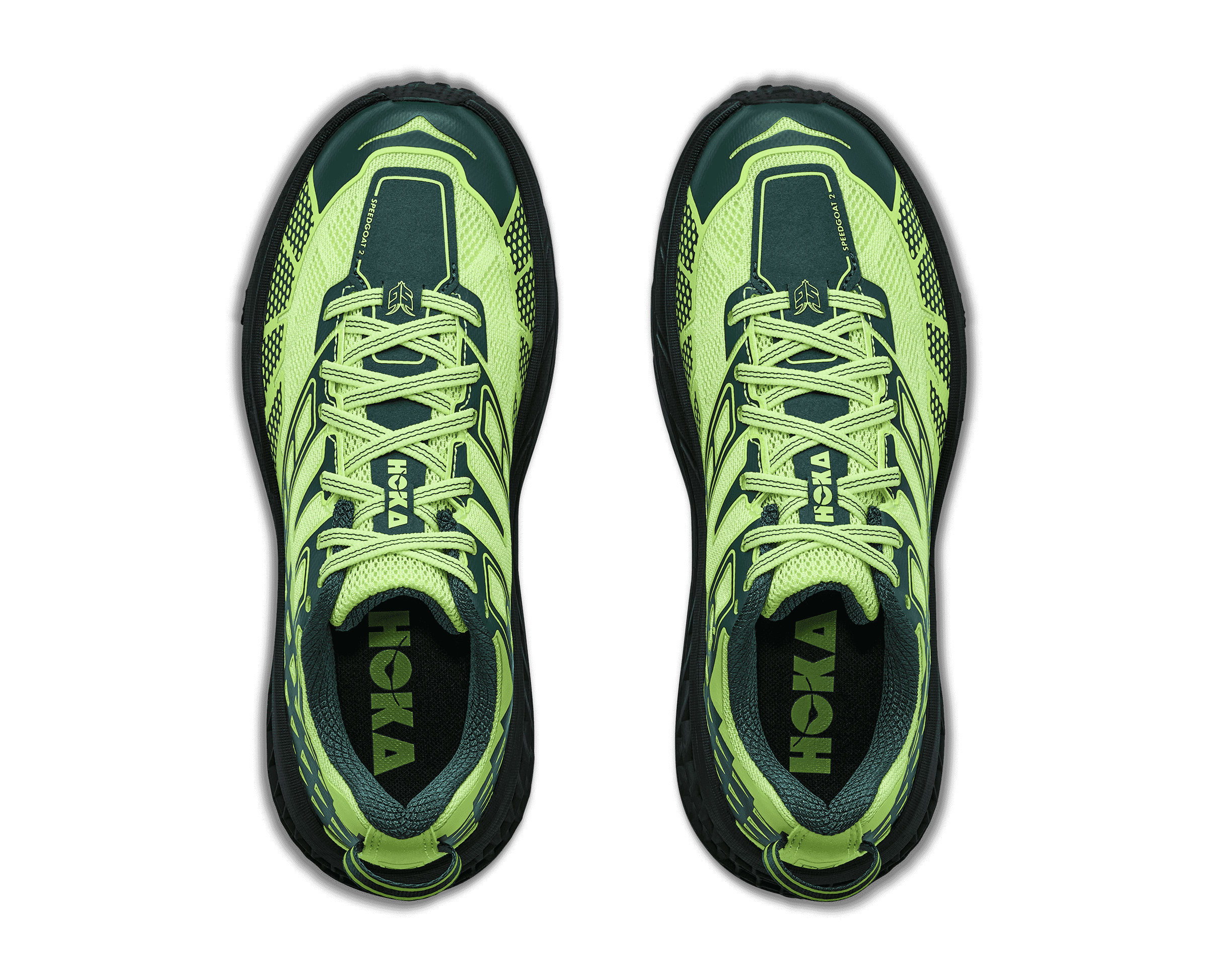 HOKA Unisex Speedgoat 2 - NEON YUZU / BLACK