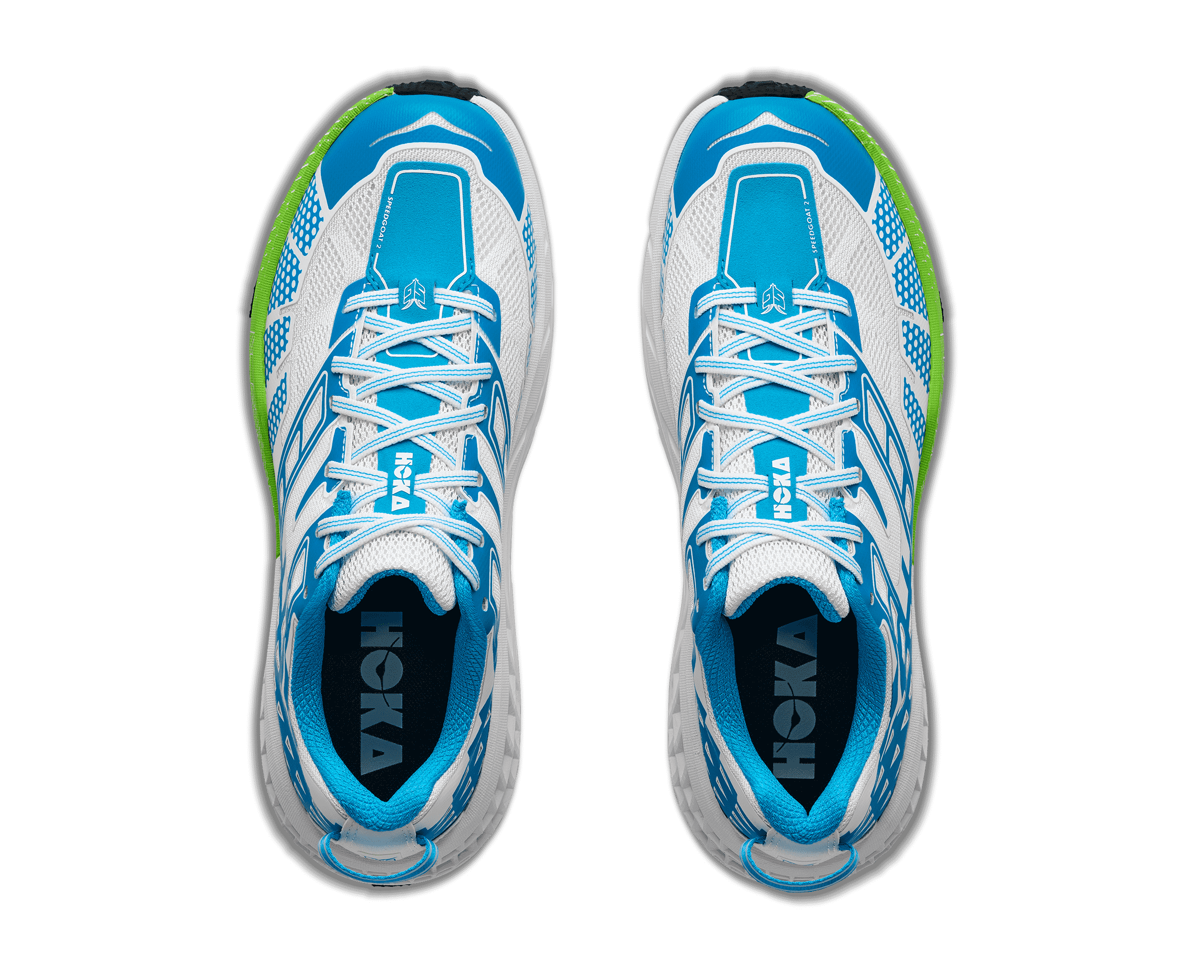 HOKA Unisex Speedgoat 2 - SKYWARD BLUE / ELECTRIC LIME