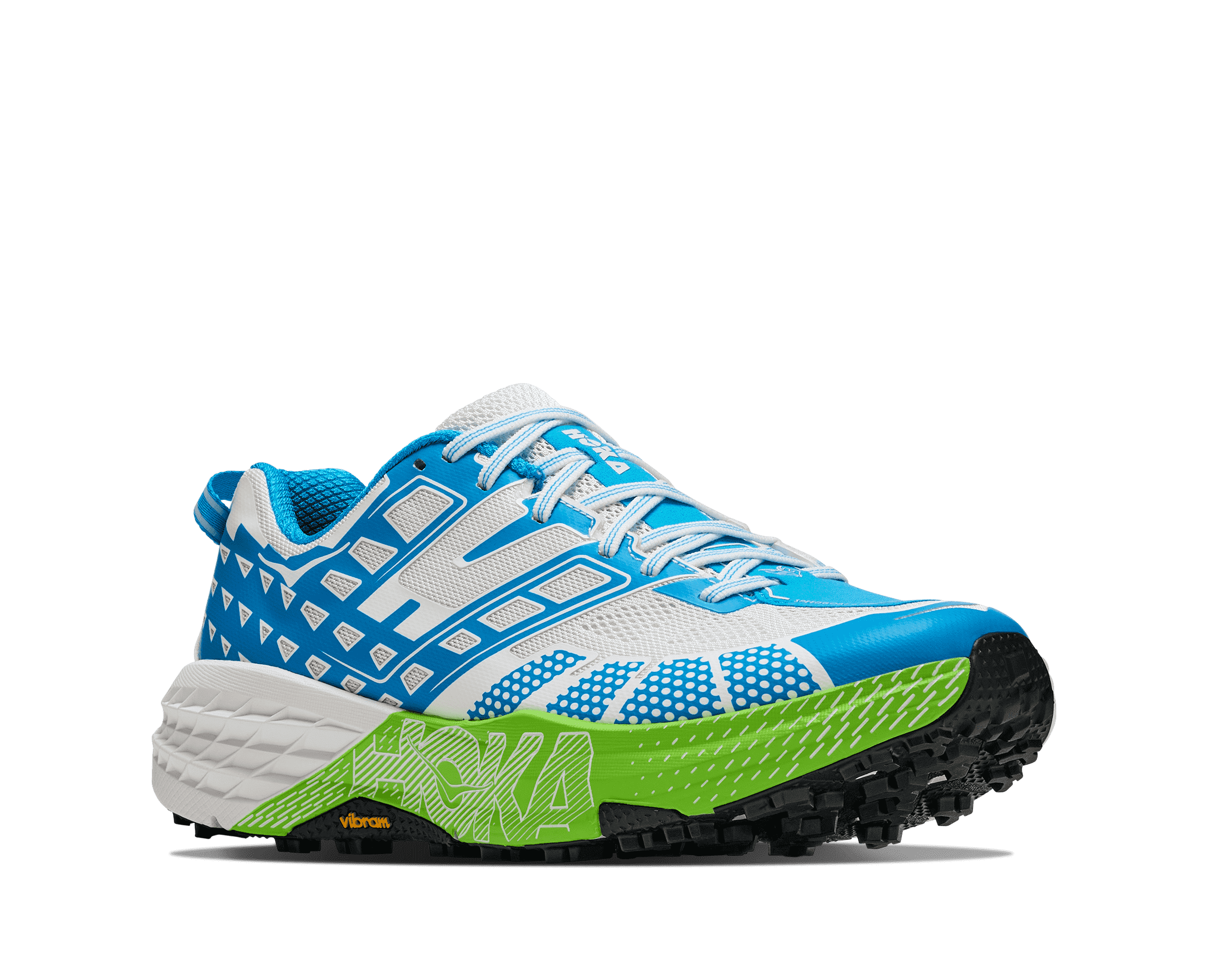 HOKA Unisex Speedgoat 2 - SKYWARD BLUE / ELECTRIC LIME