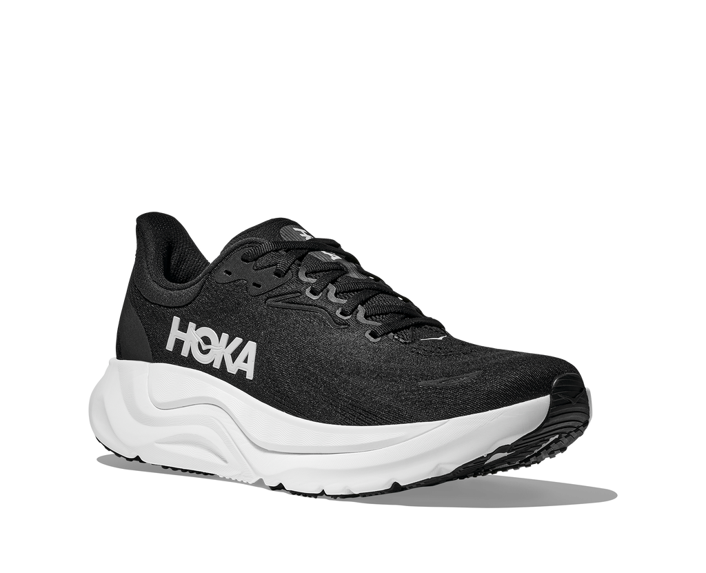 HOKA Men's Arahi 8 - BLACK / WHITE (Wide)