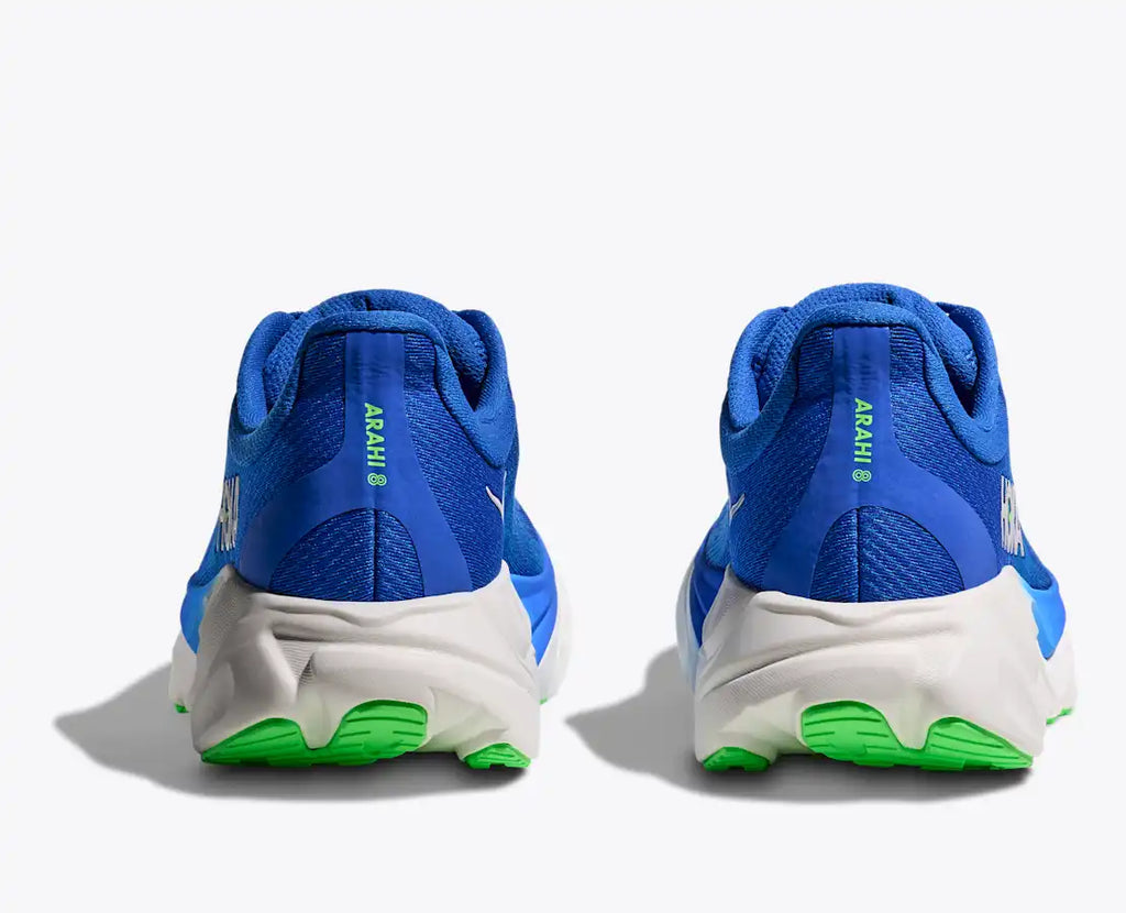 HOKA Men's Arahi 8 - COBALT BLUE / NEON GREEN