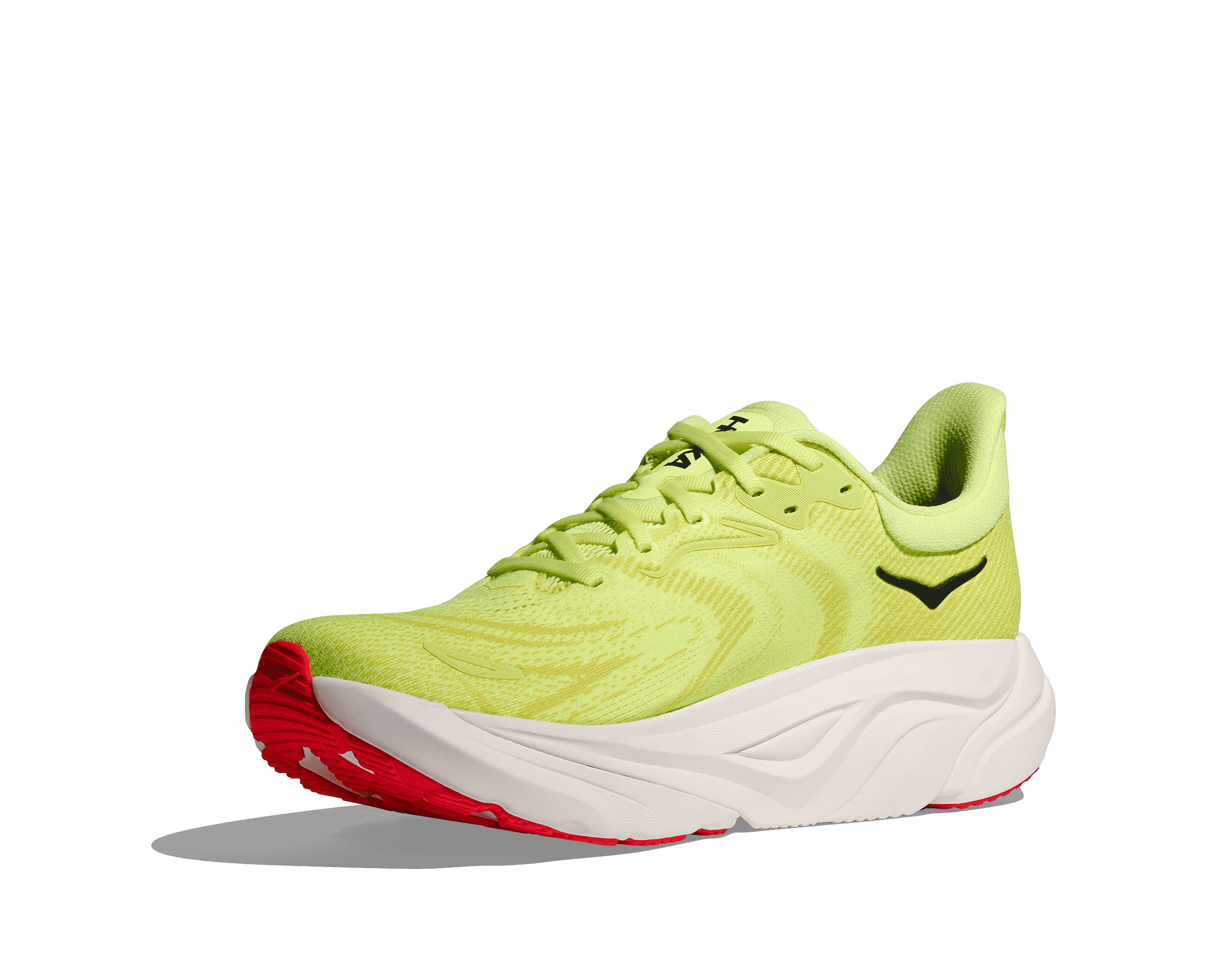 HOKA Men's Arahi 8 - NEON YUZU / NEON FLAME