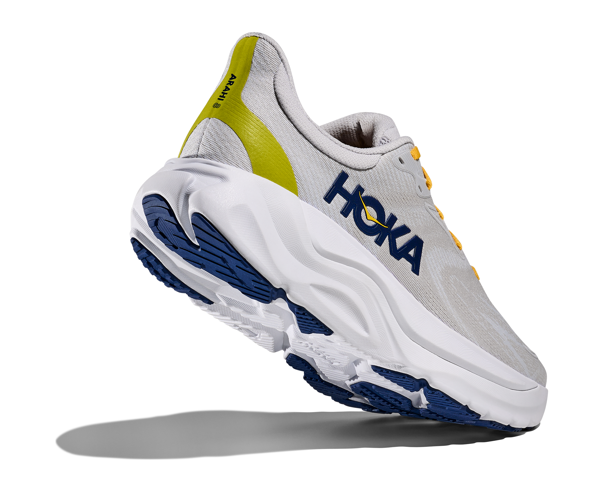 HOKA Men's Arahi 8 - STARDUST / COSMIC GREY