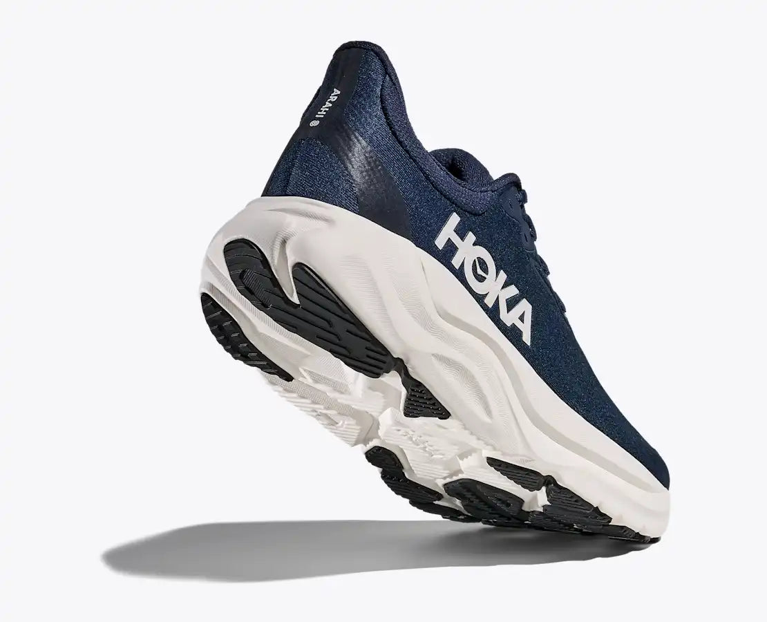 HOKA Men's Arahi 8 - VARSITY NAVY / WHITE (Wide)