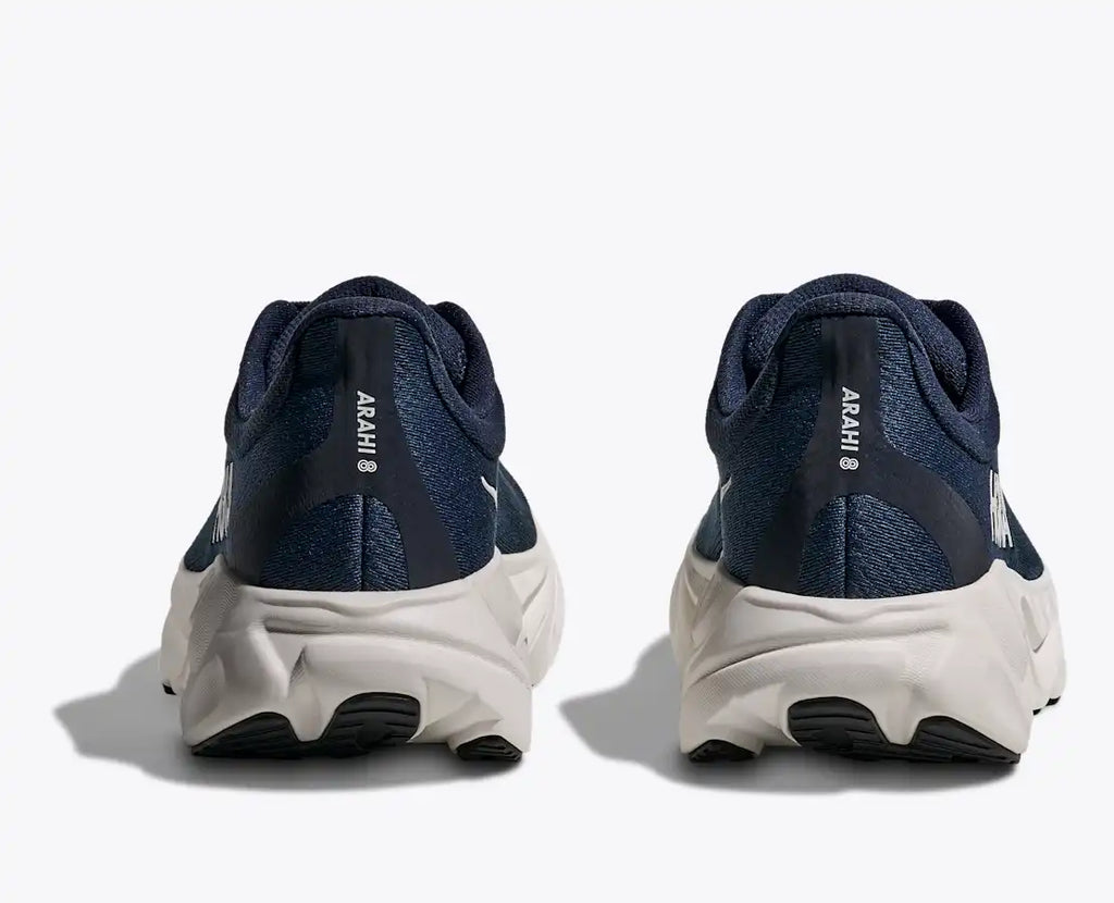 HOKA Men's Arahi 8 - VARSITY NAVY / WHITE (Extra Wide)