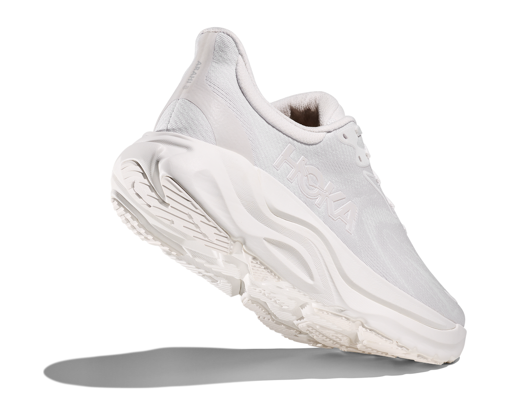 HOKA Men's Arahi 8 - WHITE / WHITE