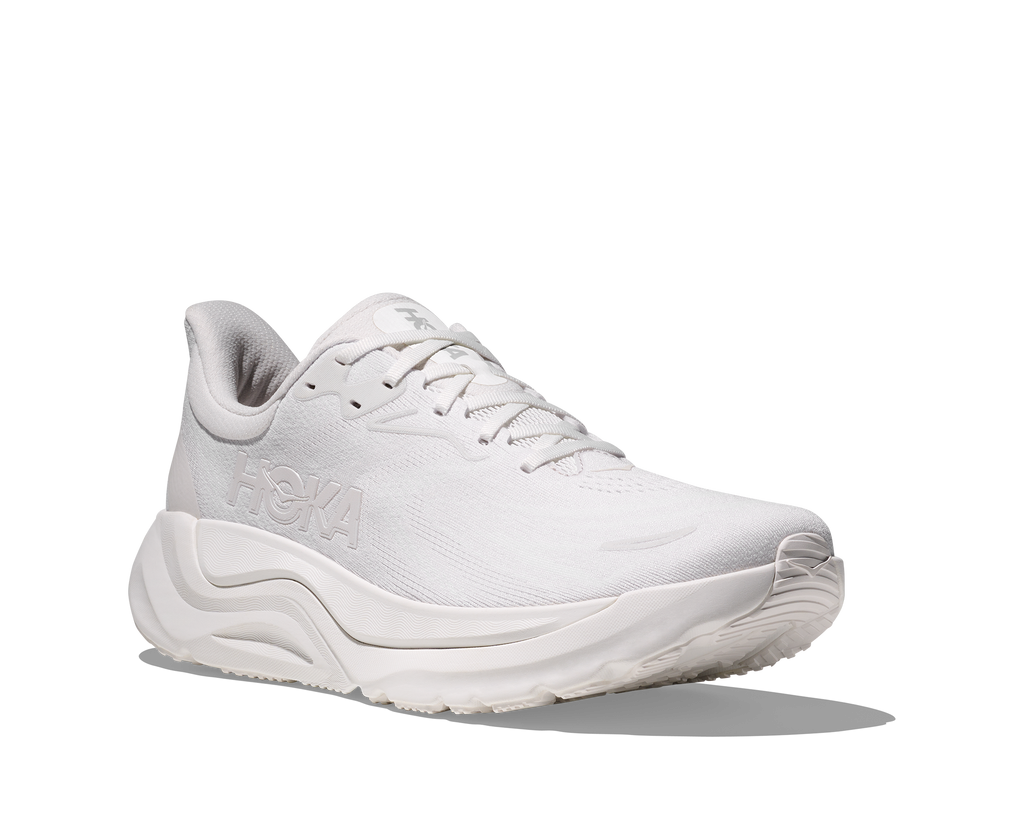 HOKA Men's Arahi 8 - WHITE / WHITE