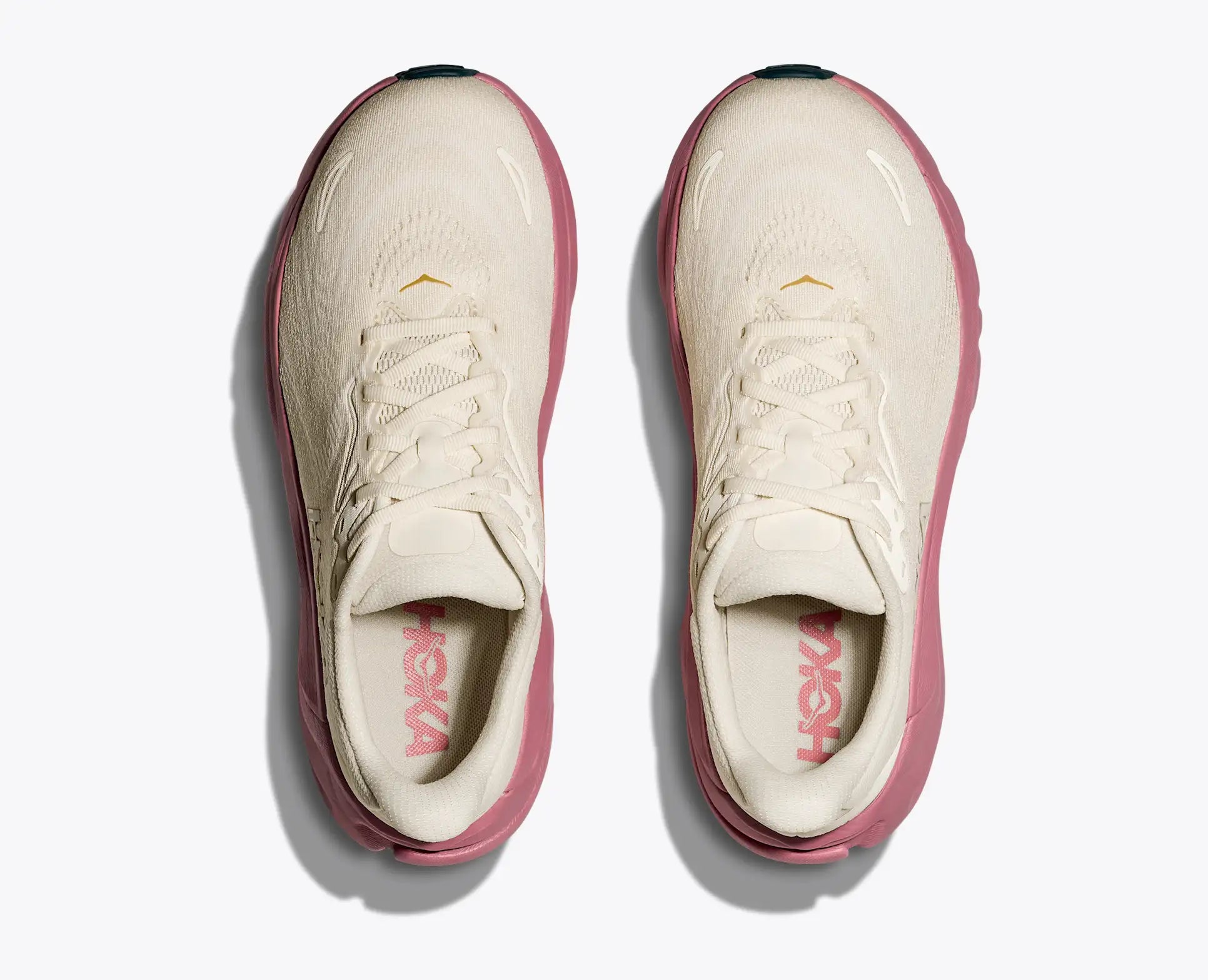 HOKA Women's Arahi 8 - ALABASTER / LINGONBERRY