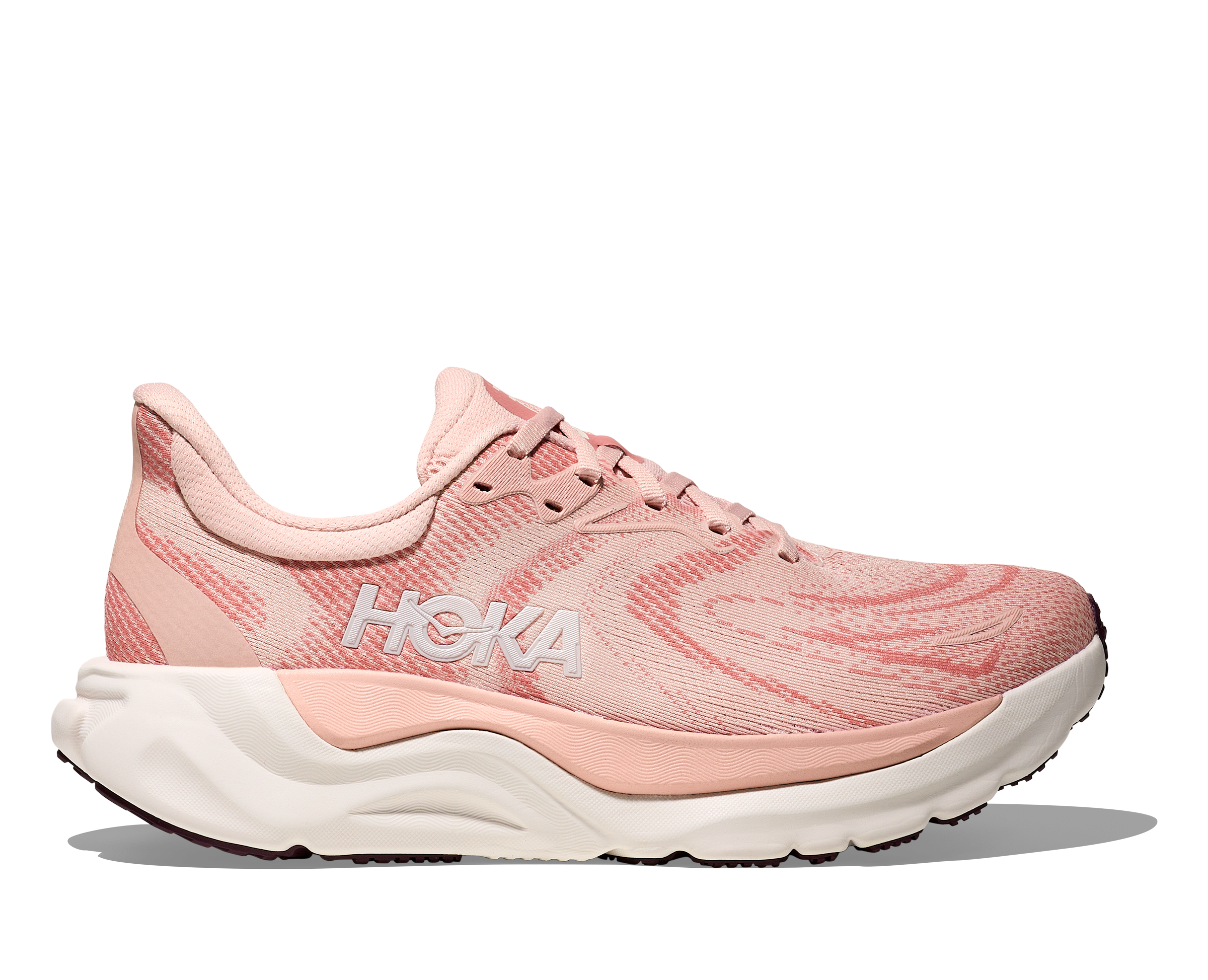 HOKA Women's Arahi 8 - ROSE CREAM / ALABASTER