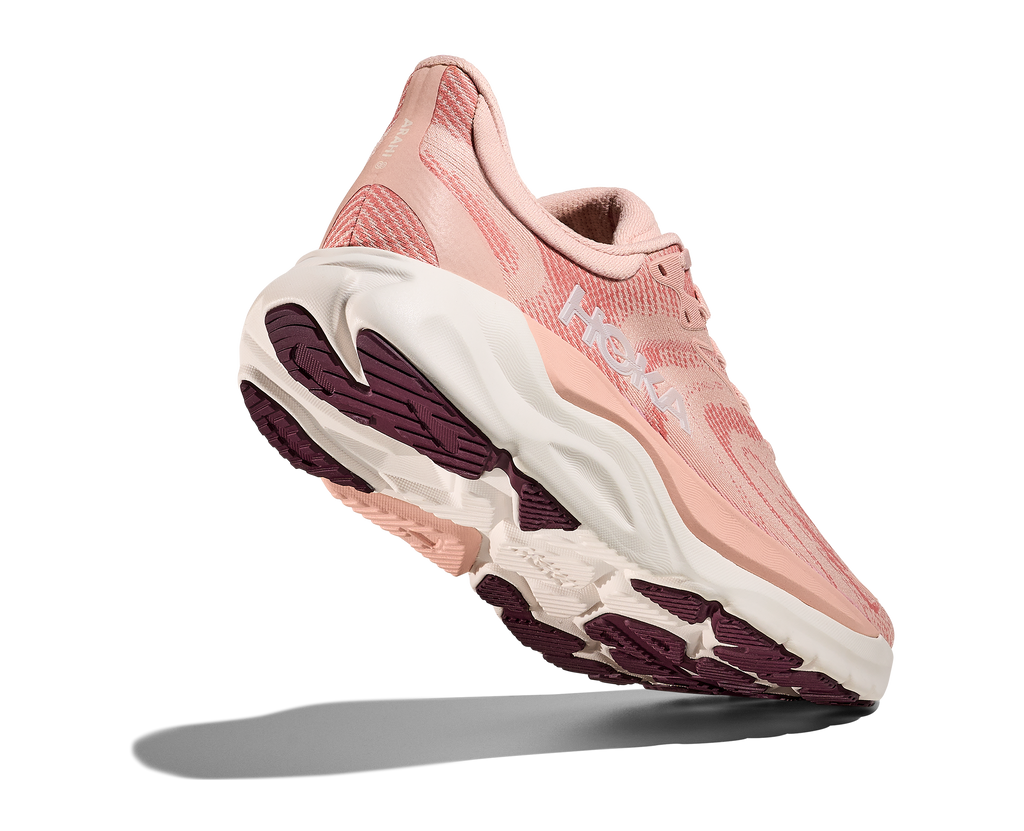HOKA Women's Arahi 8 - ROSE CREAM / ALABASTER