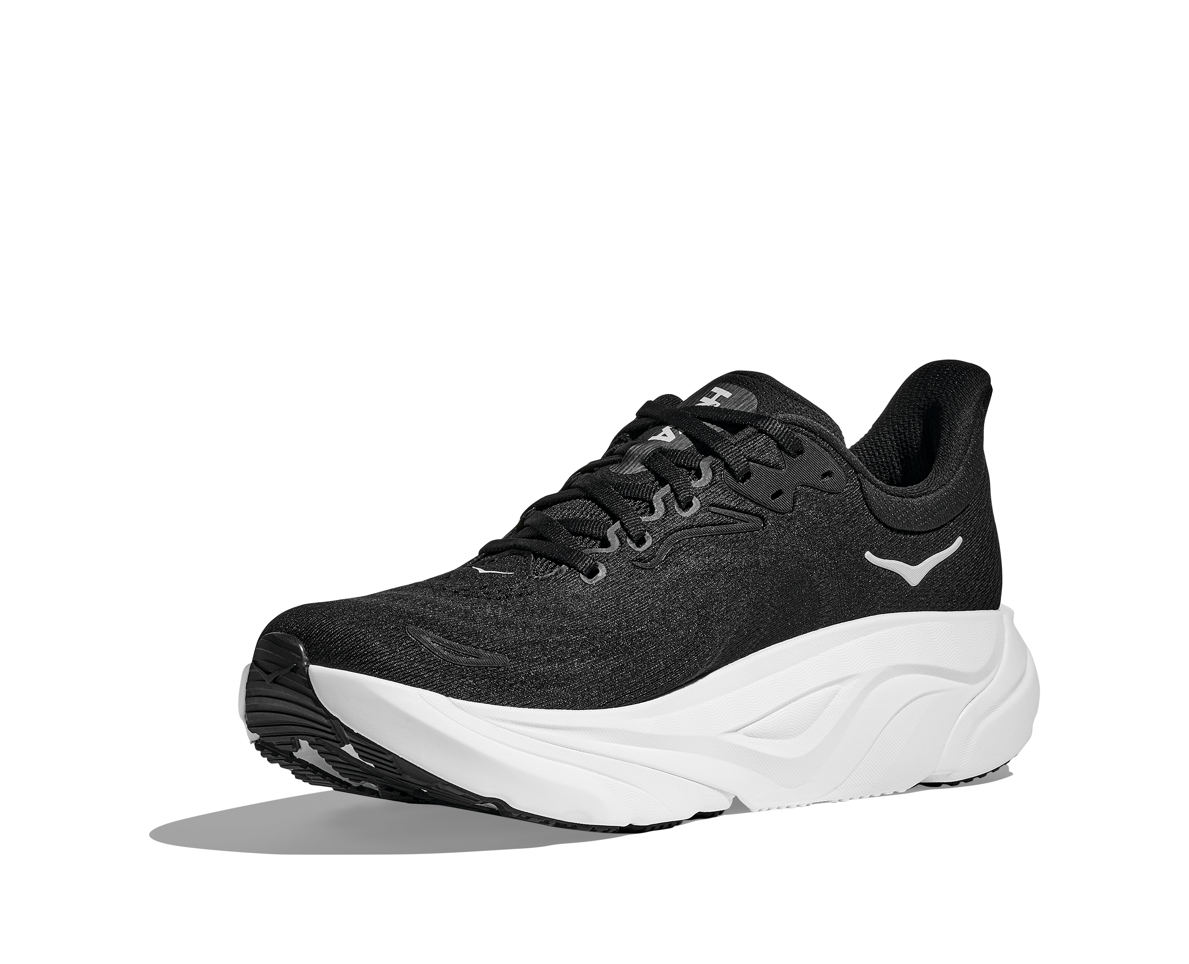 HOKA Women's Arahi 8 - BLACK / WHITE (Wide)