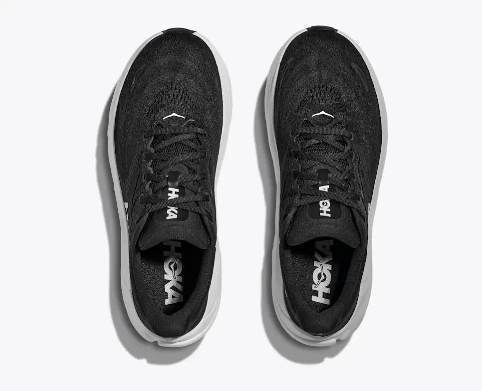 HOKA Men's Arahi 8 - BLACK / WHITE (Extra Wide)