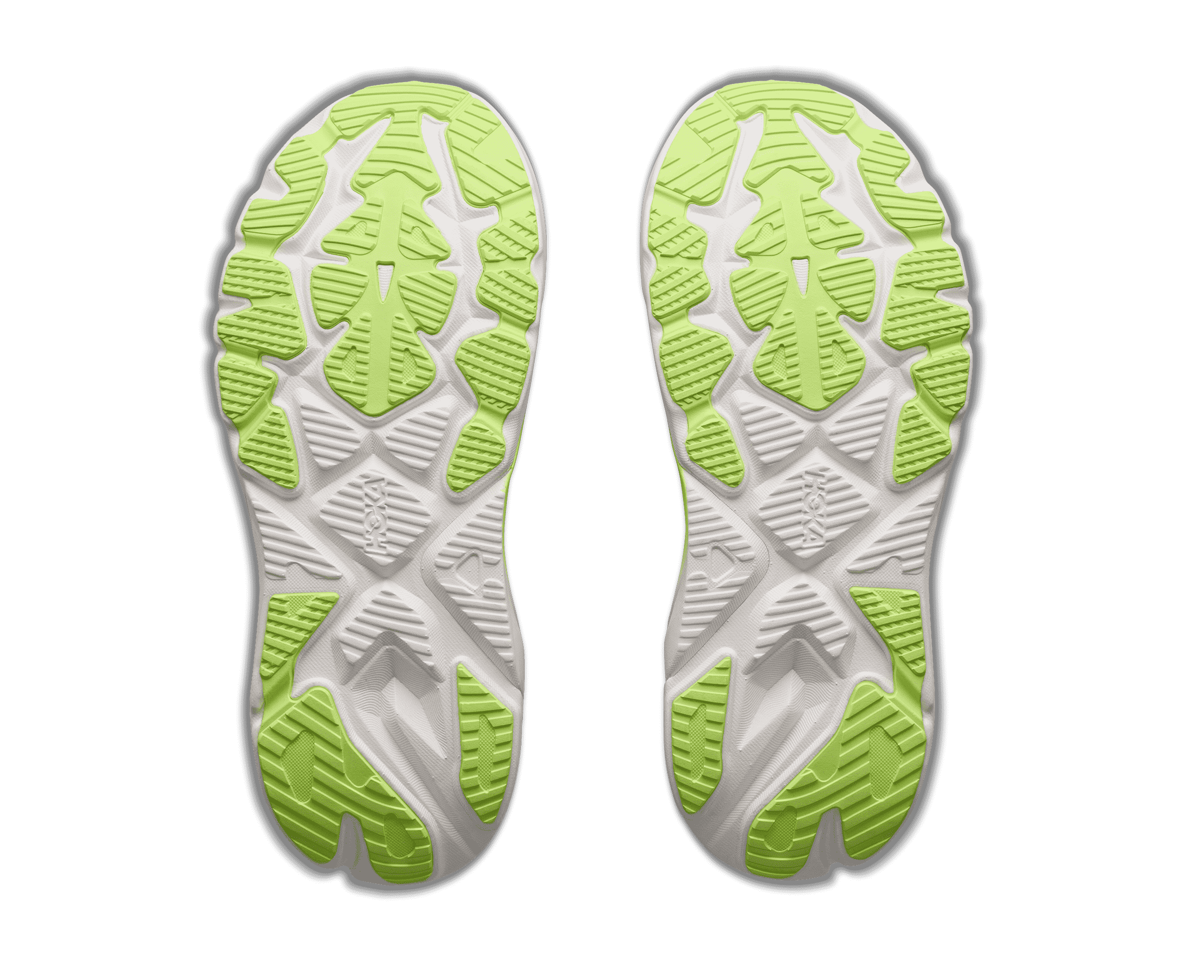 HOKA Women's Arahi 8 - FROST / SOLAR FLARE
