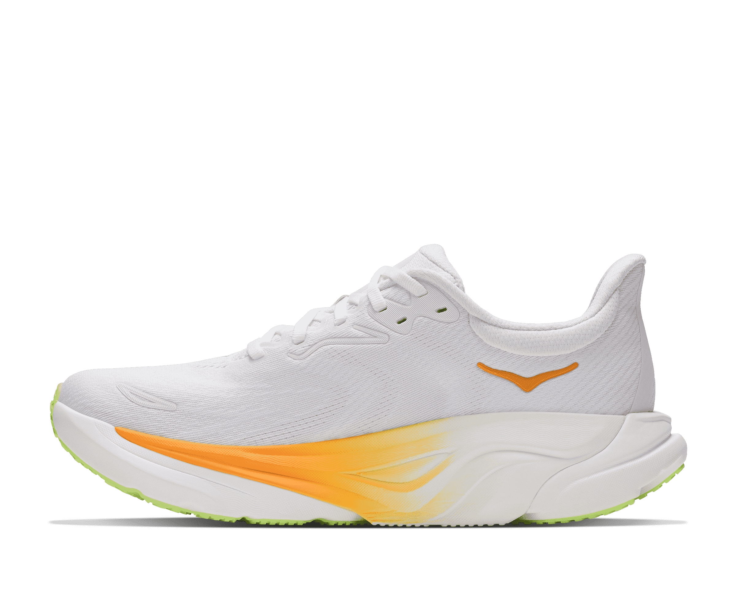 HOKA Women's Arahi 8 - FROST / SOLAR FLARE