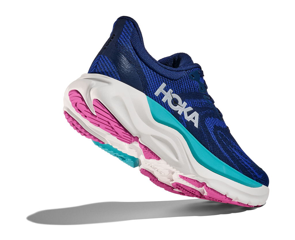 HOKA Women's Arahi 8 - MIDNIGHT BLUE / ULTRAMARINE