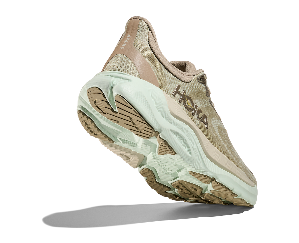 HOKA Women's Arahi 8 - OYSTER MUSHROOM / TRUFFLE SALT