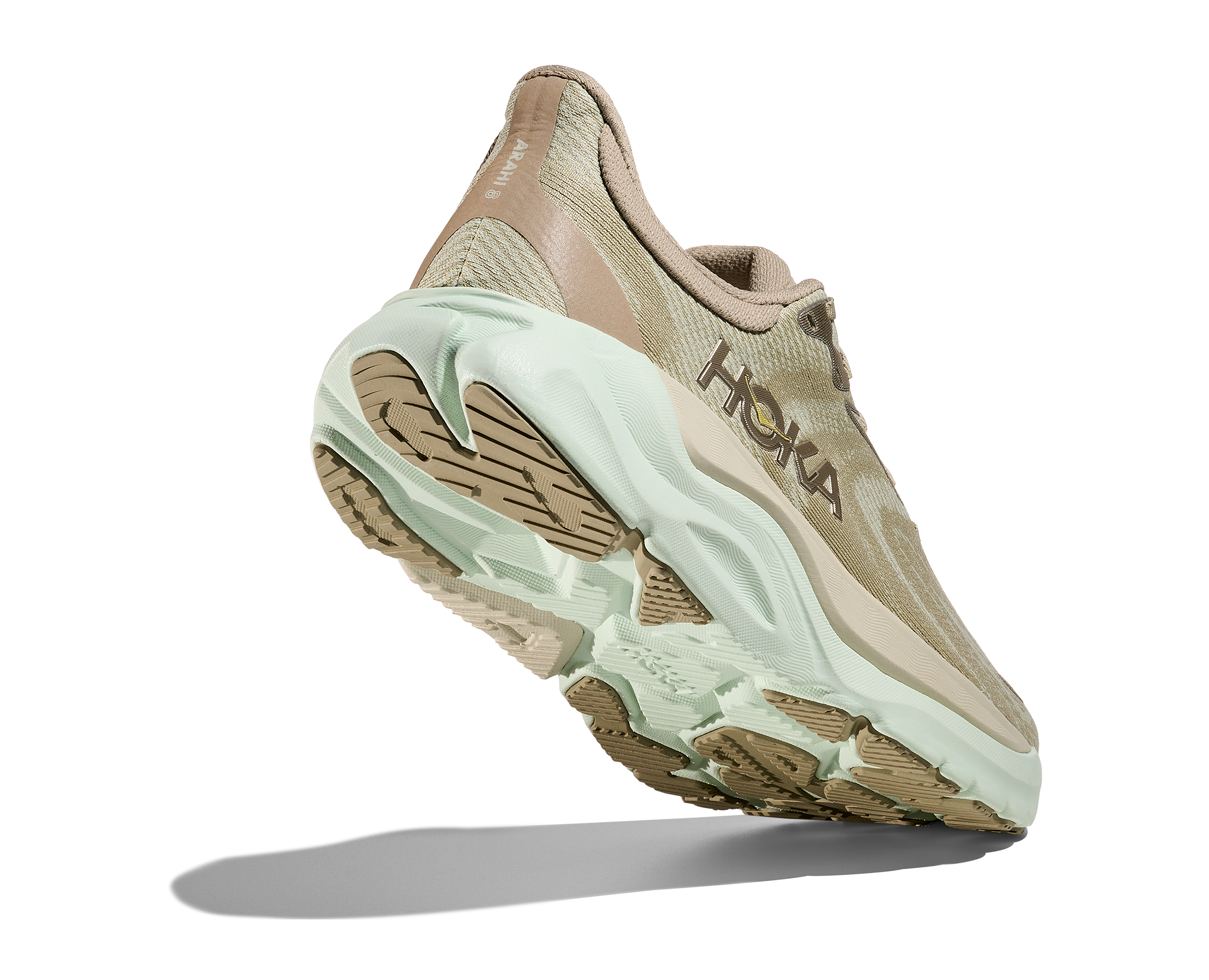 HOKA Women's Arahi 8 - OYSTER MUSHROOM / TRUFFLE SALT