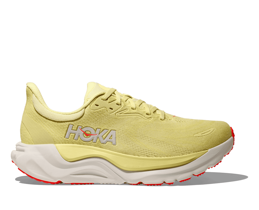 HOKA Women's Arahi 8 - SUNLIGHT / NEON YUZU
