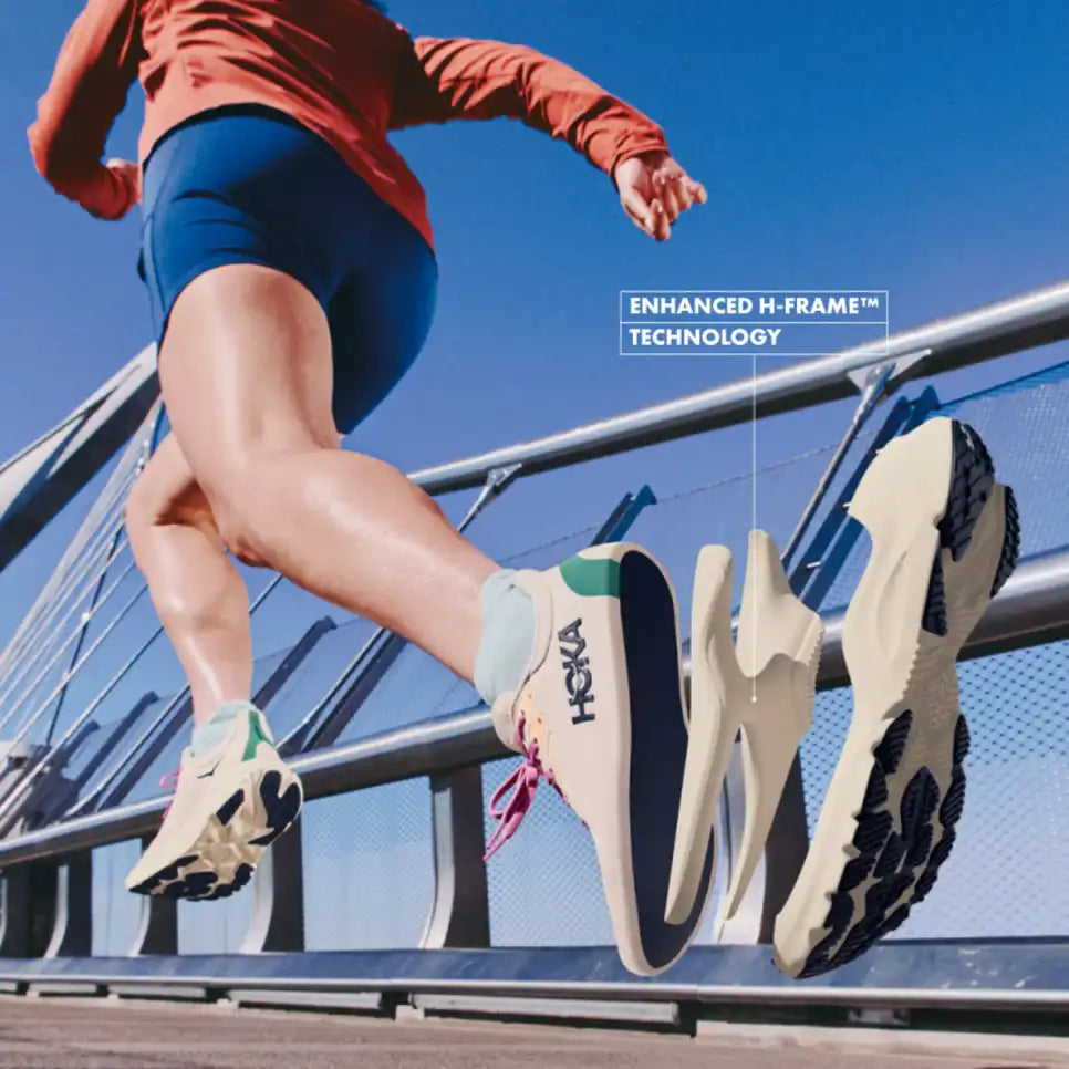 HOKA Women's Arahi 8 - WHITE / WHITE (Wide)