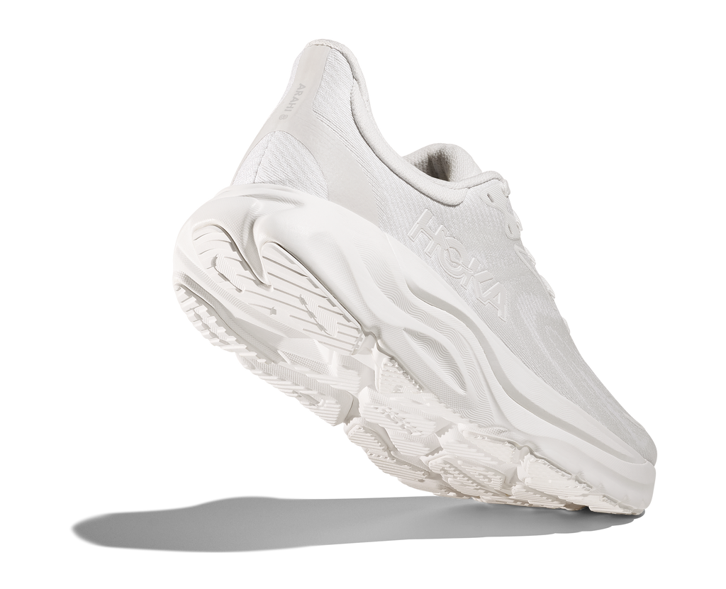 HOKA Women's Arahi 8 - WHITE / WHITE