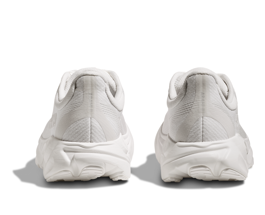 HOKA Women's Arahi 8 - WHITE / WHITE