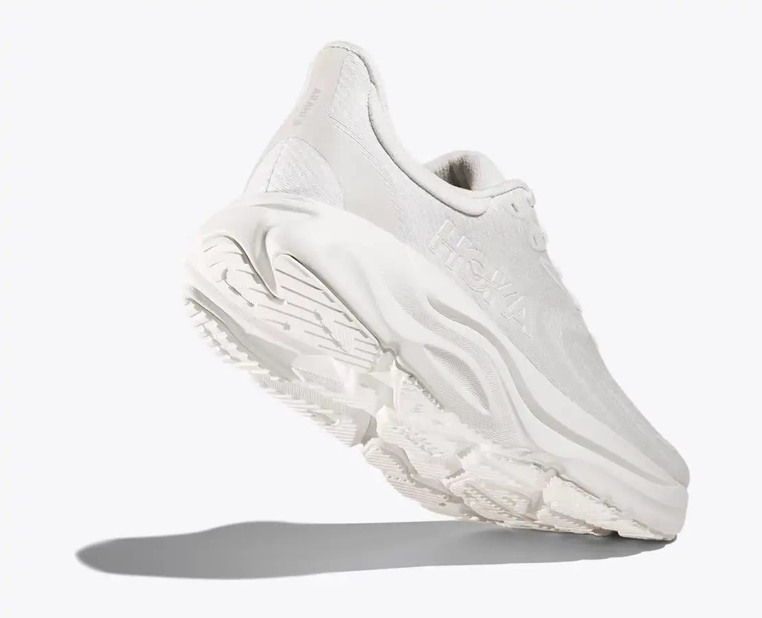 HOKA Women's Arahi 8 - WHITE / WHITE (Extra Wide)