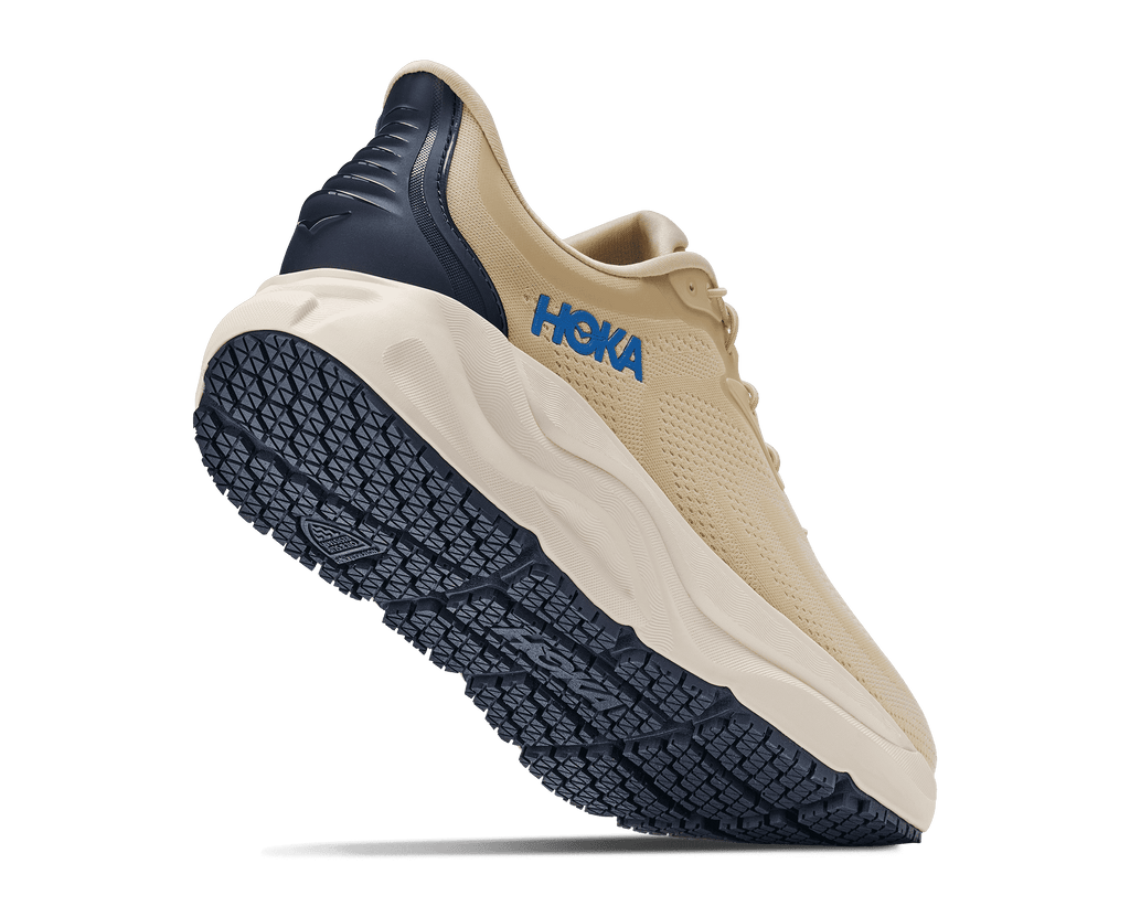 HOKA Men's Arahi SR - BARLEY FLOUR / VIRTUAL BLUE