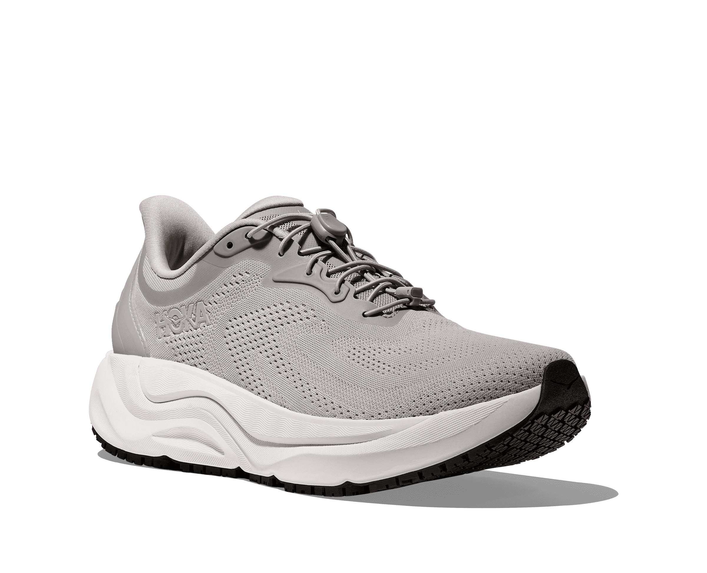 HOKA Women's Arahi SR - STELLAR GREY / WHITE (Wide)