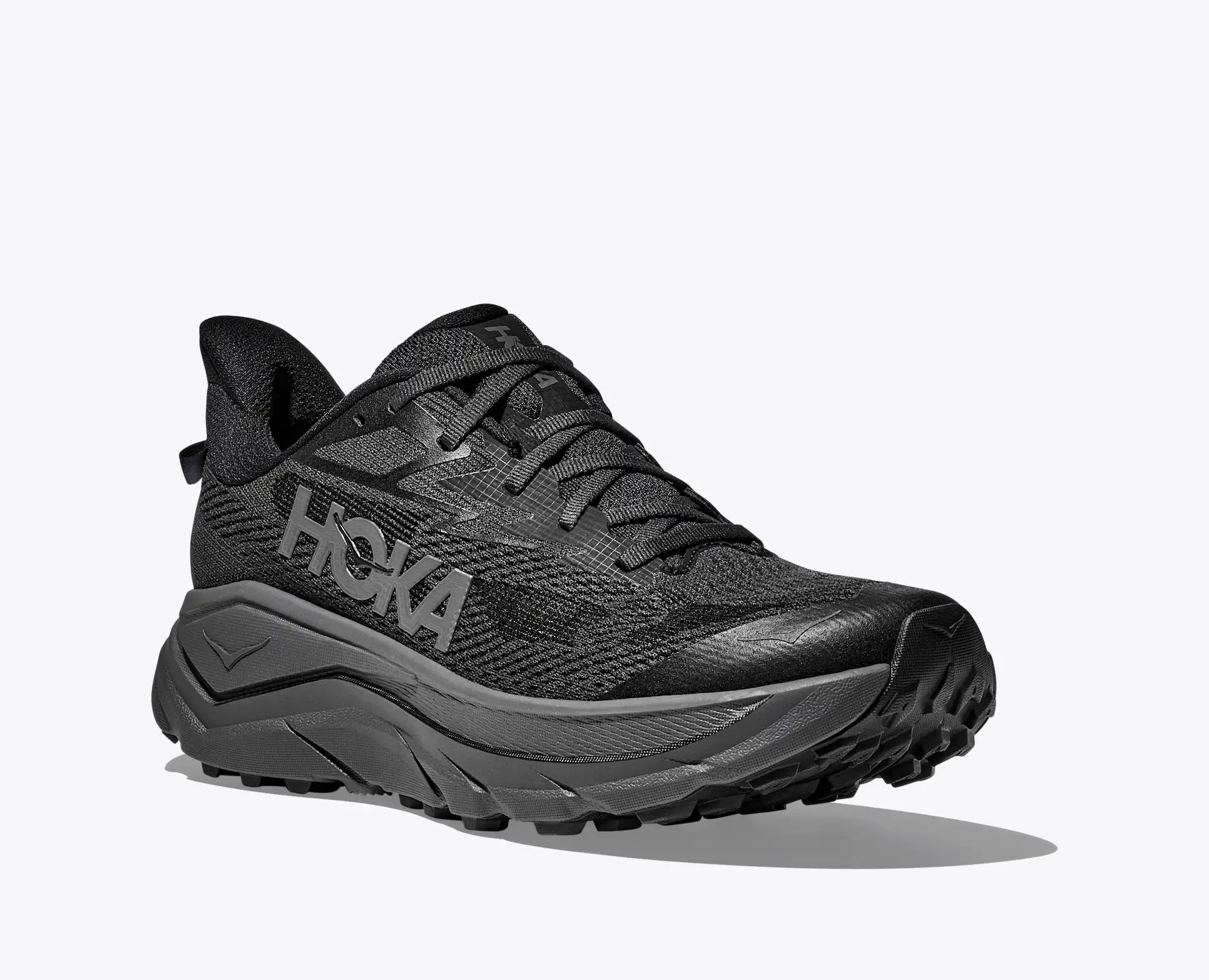 HOKA Men's Challenger 8 - BLACK / OUTER ORBIT (Wide)